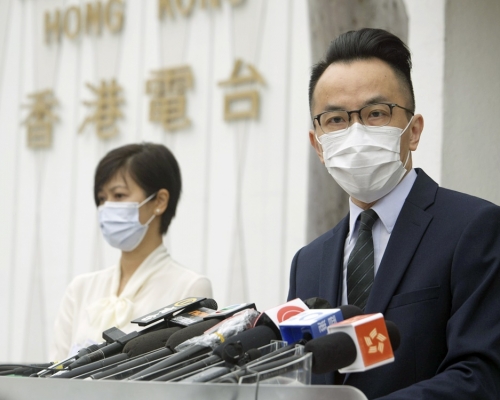 廣播處長李百全疑再抽起5集港台節目。資料圖片