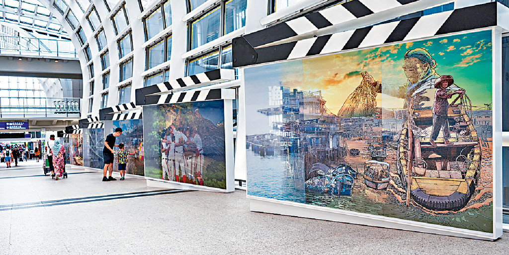 ■作為旅客抵港的第一道門戶，機場是向世界展現香港多面文化的理想平台。
