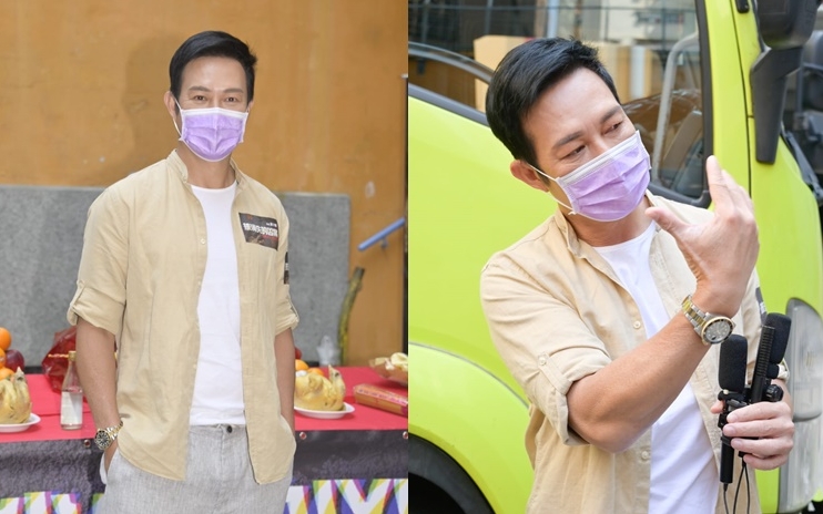 張兆輝演老差骨為角色增肥,並重提早前在內地拍戲險震穿耳膜一幕。