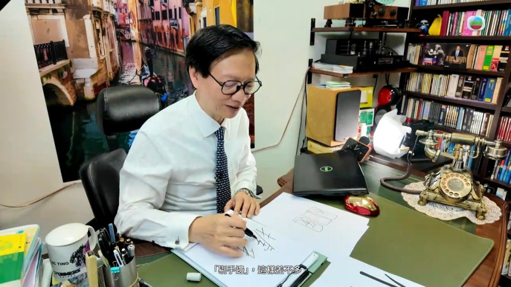 丁錫全向方東昇敞開心扉。 丁錫全向方東昇敞開心扉。