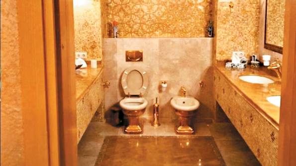 乌克兰反贪 总统亲信家中发现黄金马桶