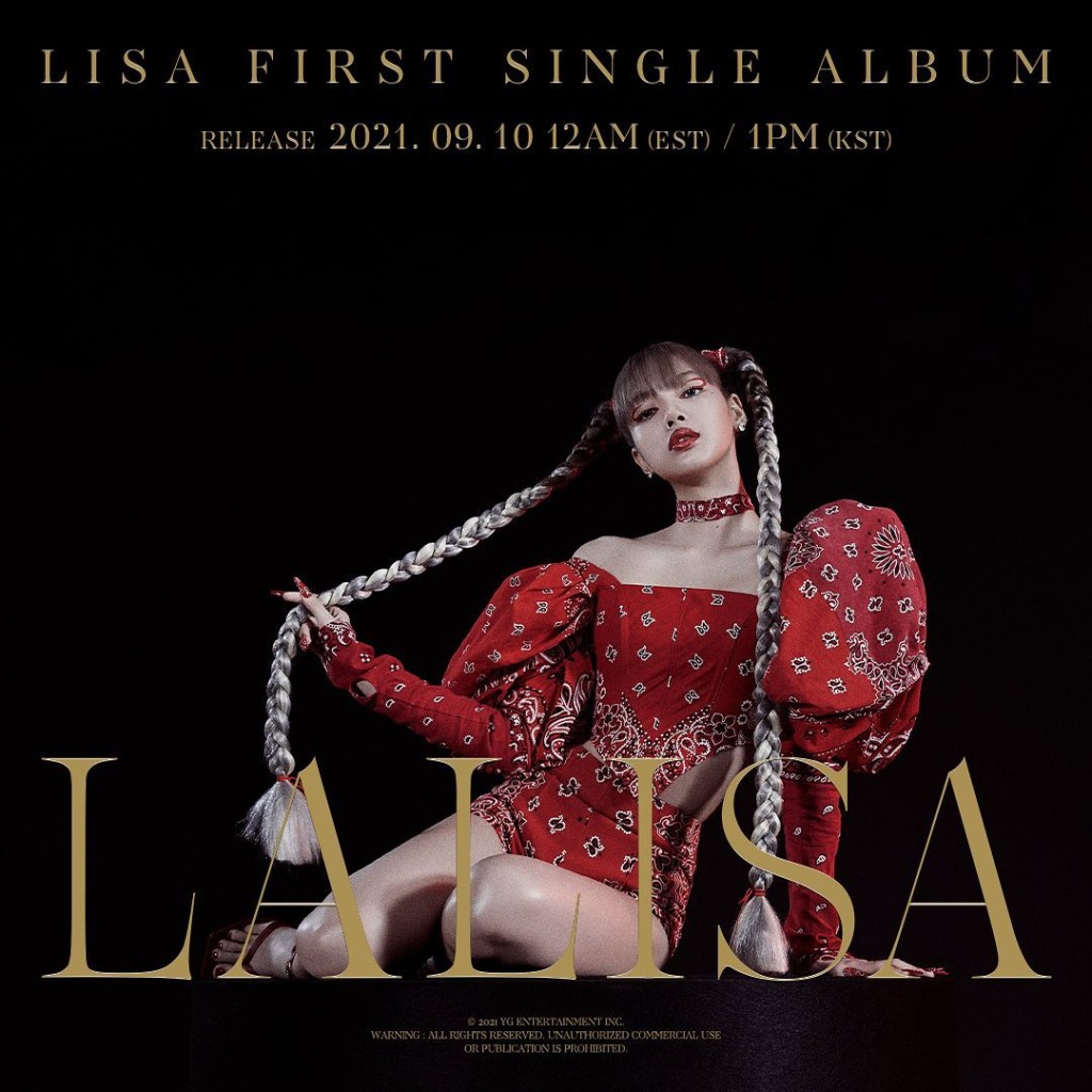 Lisa去年10月也出Solo。