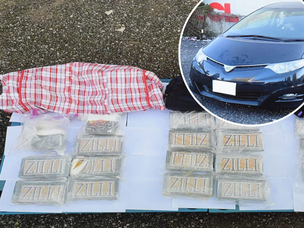 警方在一架停泊在青衣露天停車場的私家車內檢獲約值2700萬元的可卡因。