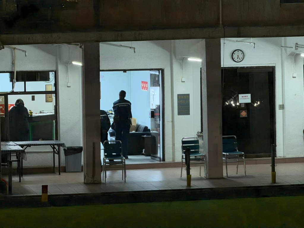 警方到場調查。曾志恒攝