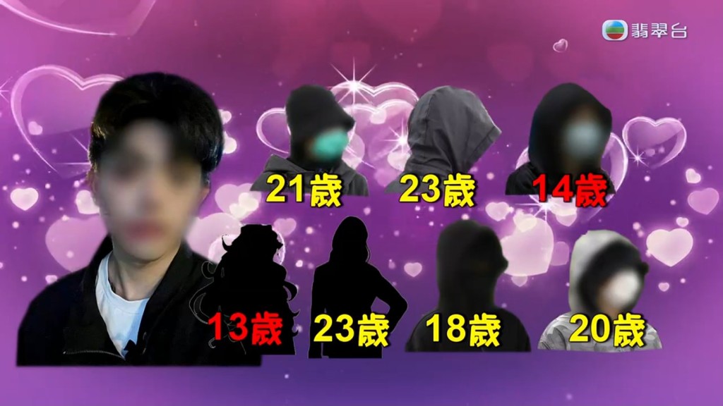 TVB节目《东张西望》报道一名姓谢男子犯非礼案出狱后，疑诱骗多名少女发生关系，更有受害人现身控诉谢先生。