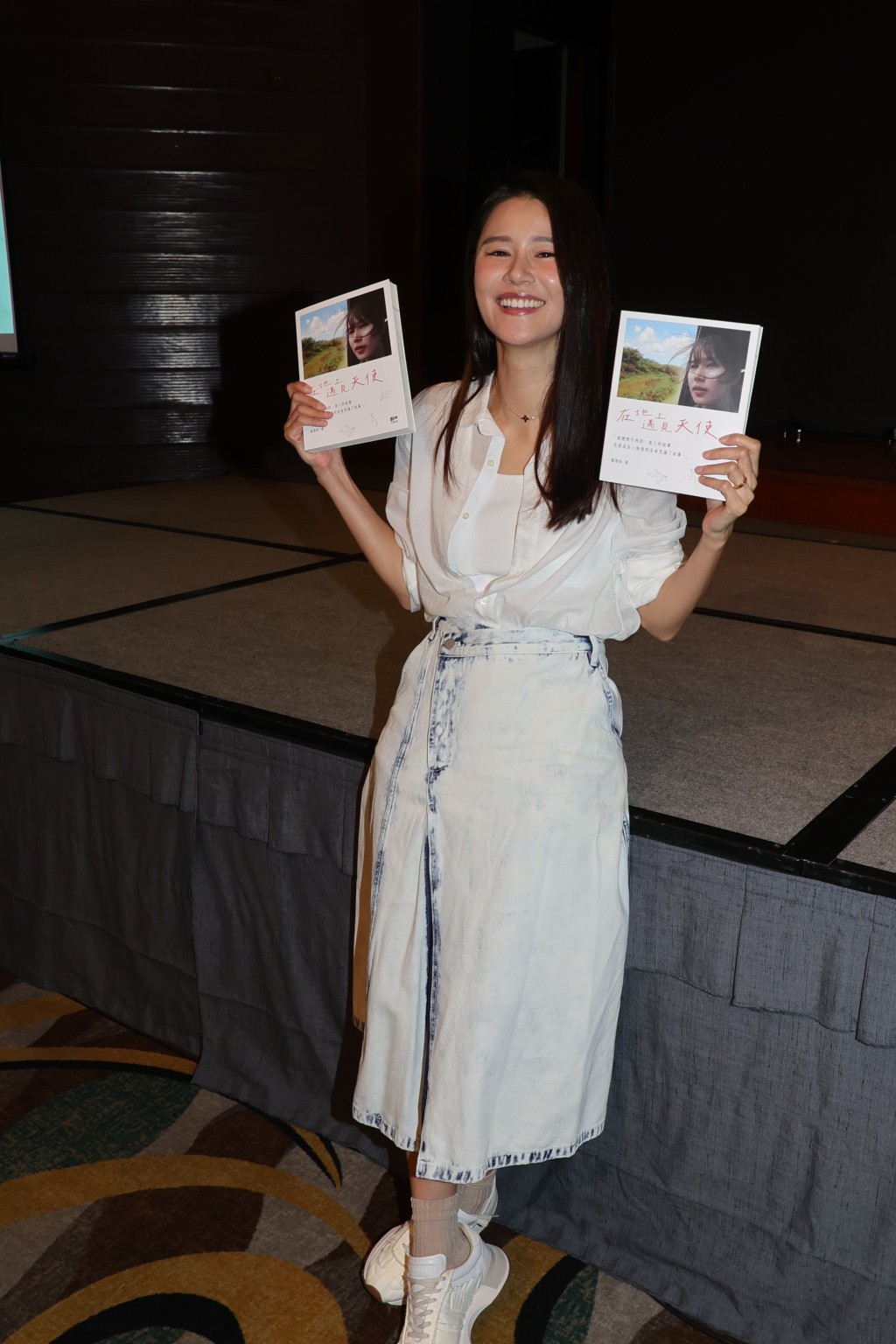 黃翠如(Priscilla Wong)去年於香港書展為新書出席講座簽名會