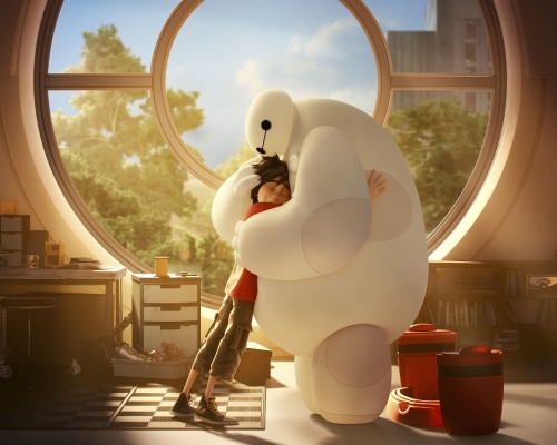 迪士尼以「醫神」為藍本，研發軟身機械人　與遊客抱抱互動。