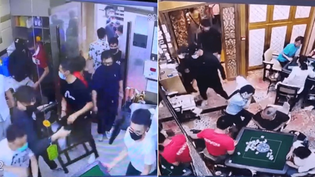旺角麻雀館追數案|警拘55人包括8黑幫骨幹 疑錢債引爆勝和湖南幫紛爭