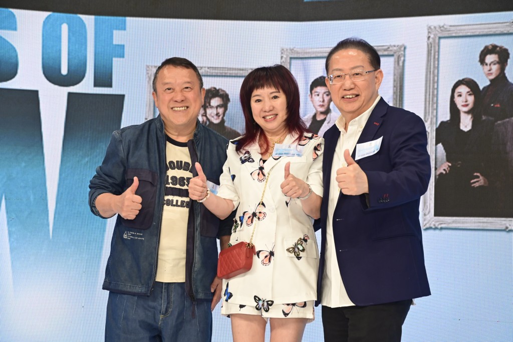 TVB制作部戏剧制作总监刘家豪与太太梅小青，同样有「金牌监制」之称。