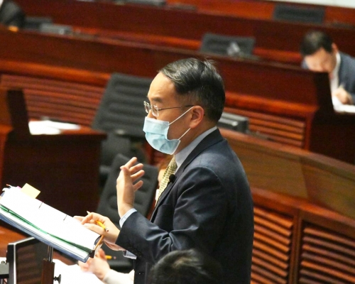 財經事務及庫務局局長許正宇。