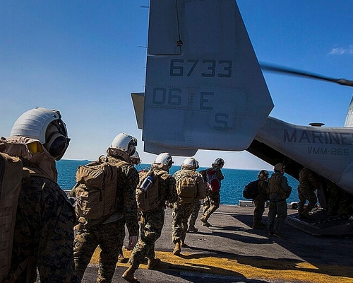 美国海军陆战队。网图