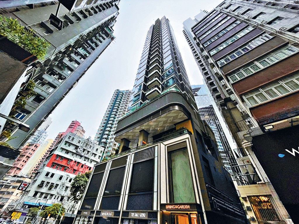 SPRING GARDEN早前已上載樓書，共提供88伙，全屬1房及2房單位。