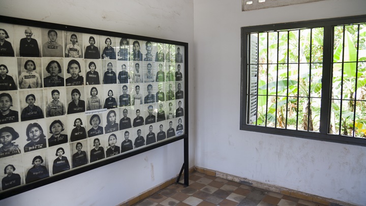 赤柬統治期間犯下種族滅絕等反人類罪行，圖為惡名昭著的S21集中營。iStock圖片