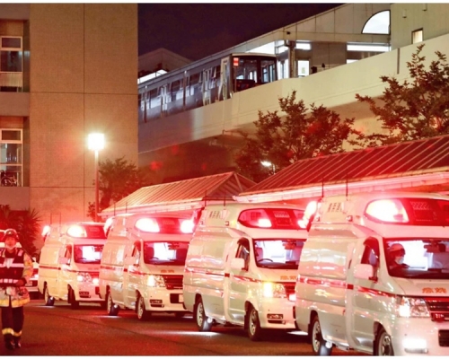 列車逆向行駛釀14傷。網圖