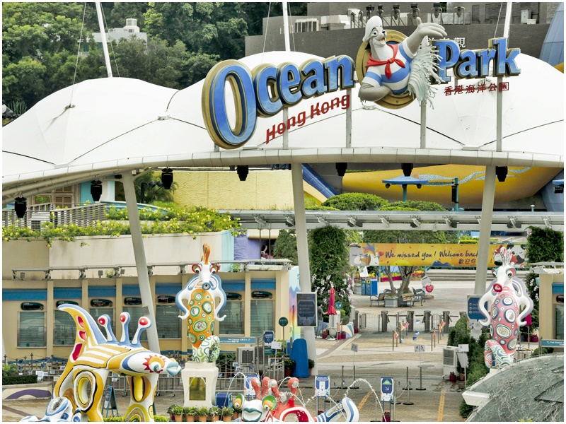 海洋公園為重開作準備。資料圖片