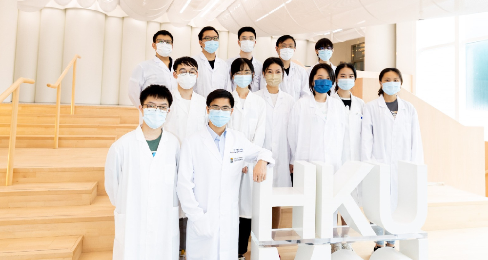 港大醫學院的團隊研發新型大腸癌光控療法。(港大醫學院提供)