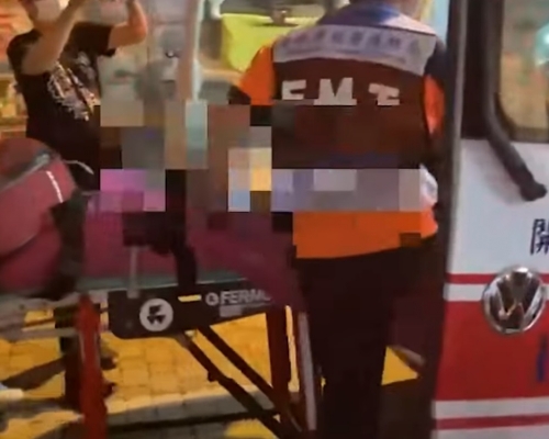 台南一名槍擊案疑犯與警方爆戰,被警員槍傷後不治。影片截圖