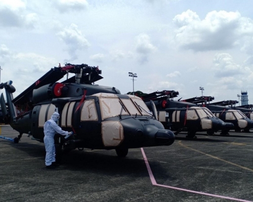 菲律賓空軍一架黑鷹直升機在演習期間墜毀。波蘭飛機製造公司官網圖片