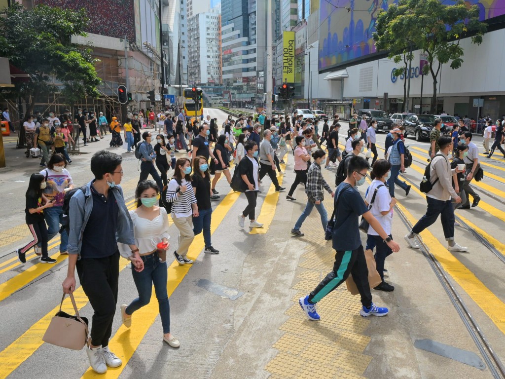 市面人流增加。