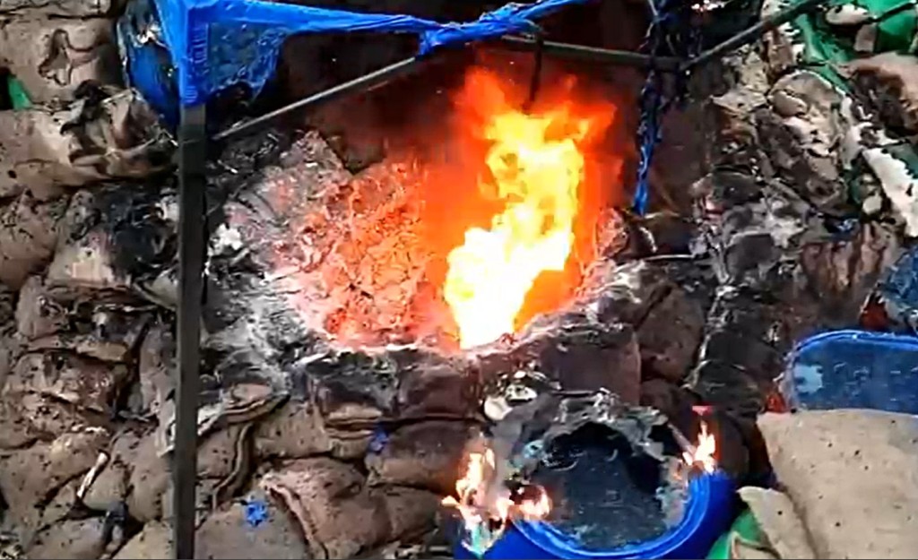 警方提供影片截圖