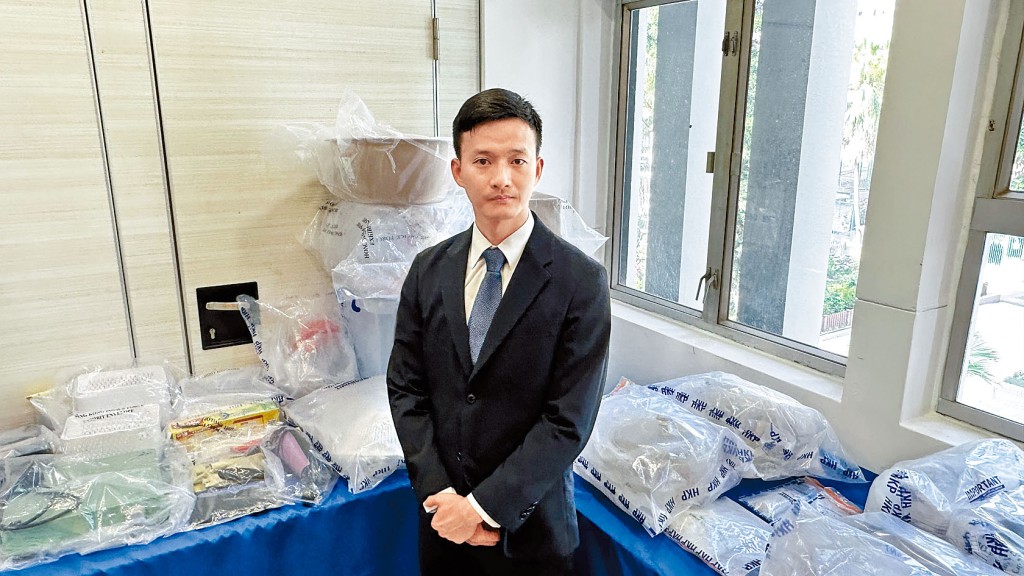 新界北總區刑事部署理總督察陳養泉講述案情。