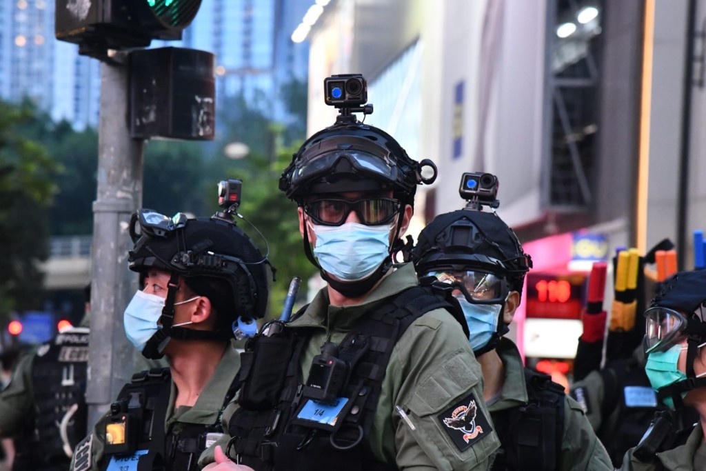 警員配備新攝錄裝備。