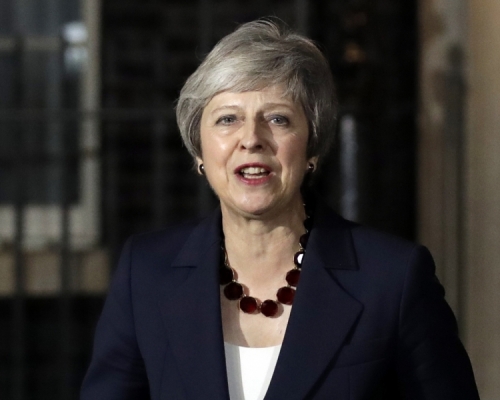 英國保守黨脫歐派擬對文翠珊提出不信任動議。AP