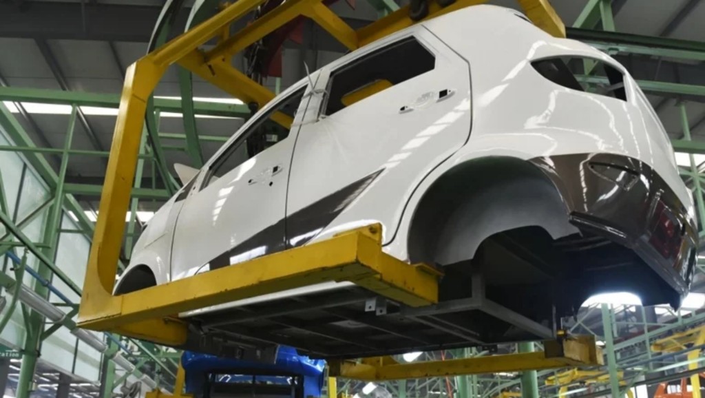 內地上月乘用車銷量按年升6.7%。新華社資料照片