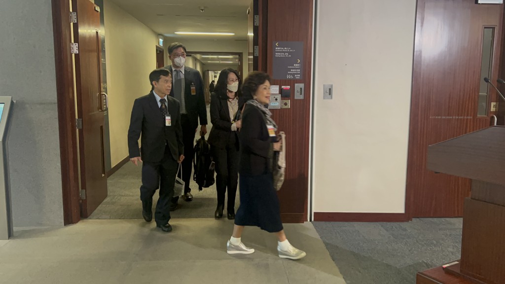 泰國國民議會上議院代表團參觀香港立法會。郭詠欣攝