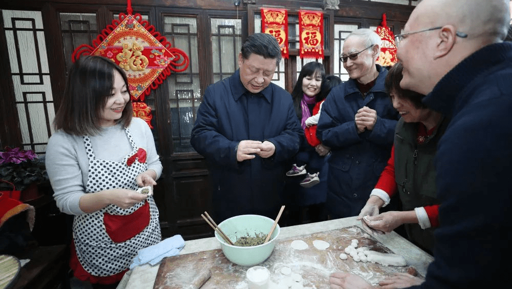 盤點習近平考察時做過的新春美食。