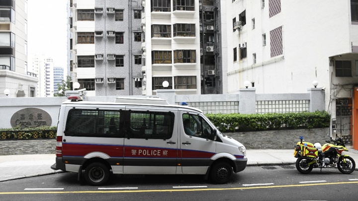 嘉景臺男子自縊亡。楊偉亨攝