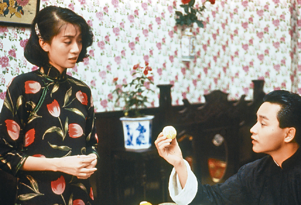 ■阿梅和張國榮合演的《胭脂扣》是經典港產愛情電影。