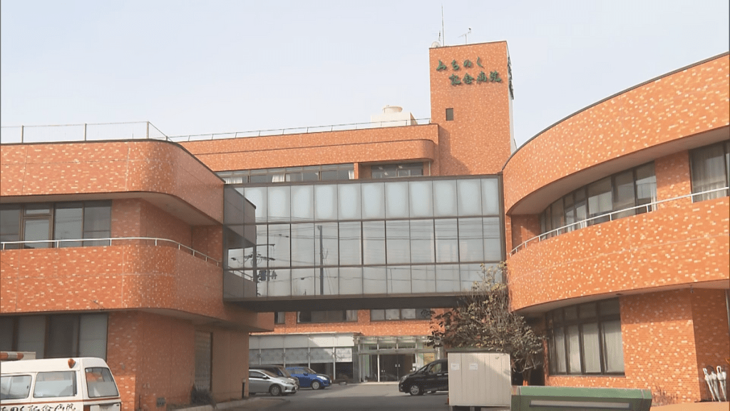 青森縣八戶市陸奥紀念醫院。 日本新聞截圖 青森縣八戶市陸奥紀念醫院。 日本新聞截圖
