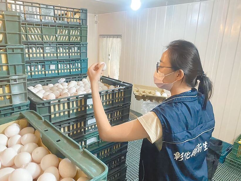 台灣進口雞蛋問題，已成政治角力場。中時