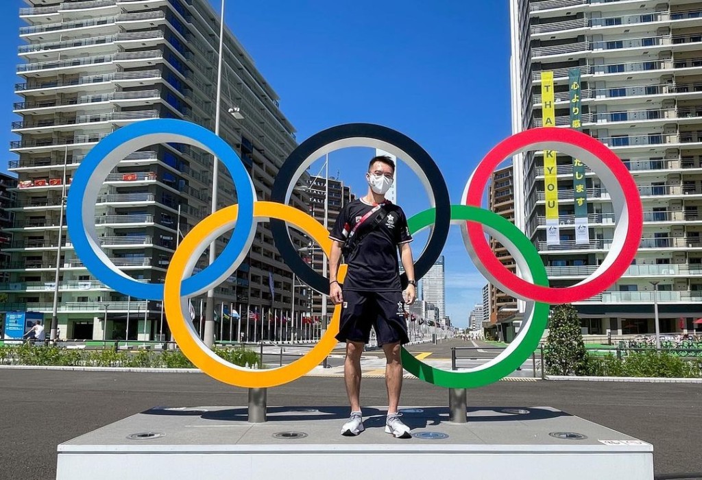 伍家朗在2021年參加東京奧運。