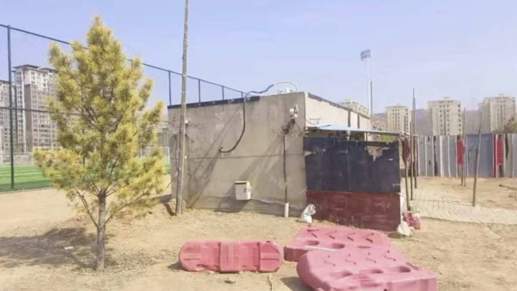 供水的機井房。（極目新聞）