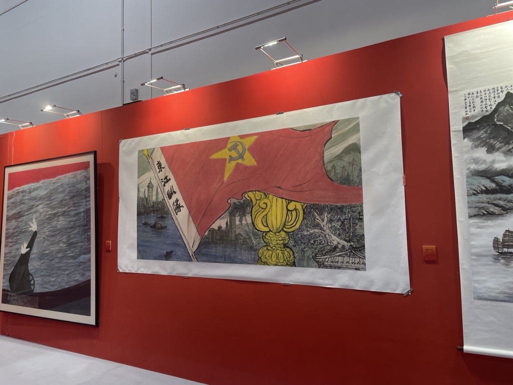 展覽展出約200件作品,分為6大展區。任朗僖攝 展覽展出約200件作品,分為6大展區。任朗僖攝