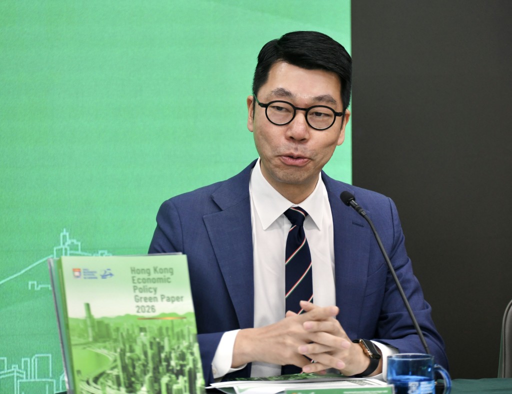 鄧希煒表示,香港必須由過往的「超級聯繫人」轉型為「超級增值人」。資料圖片 鄧希煒表示,香港必須由過往的「超級聯繫人」轉型為「超級增值人」。資料圖片