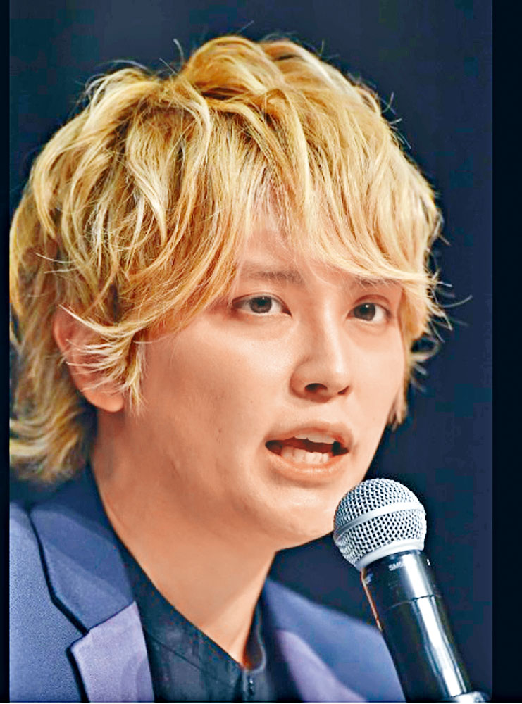 手越祐也上周被尊尼炒魷後，昨在記招表示仍很愛舊東家。