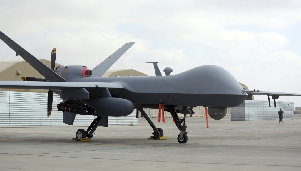 MQ-9無人機。（路透社）