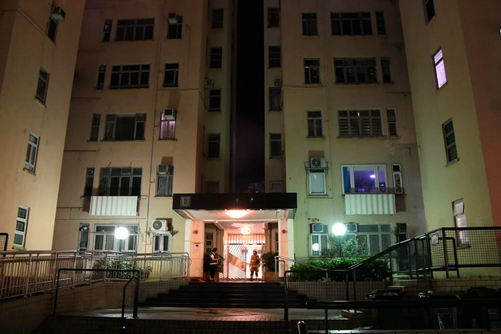 現場為九龍灣德福花園U座。