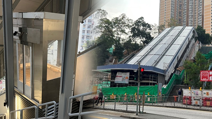 本港首部公共斜道升降機將於4月6日啟用。