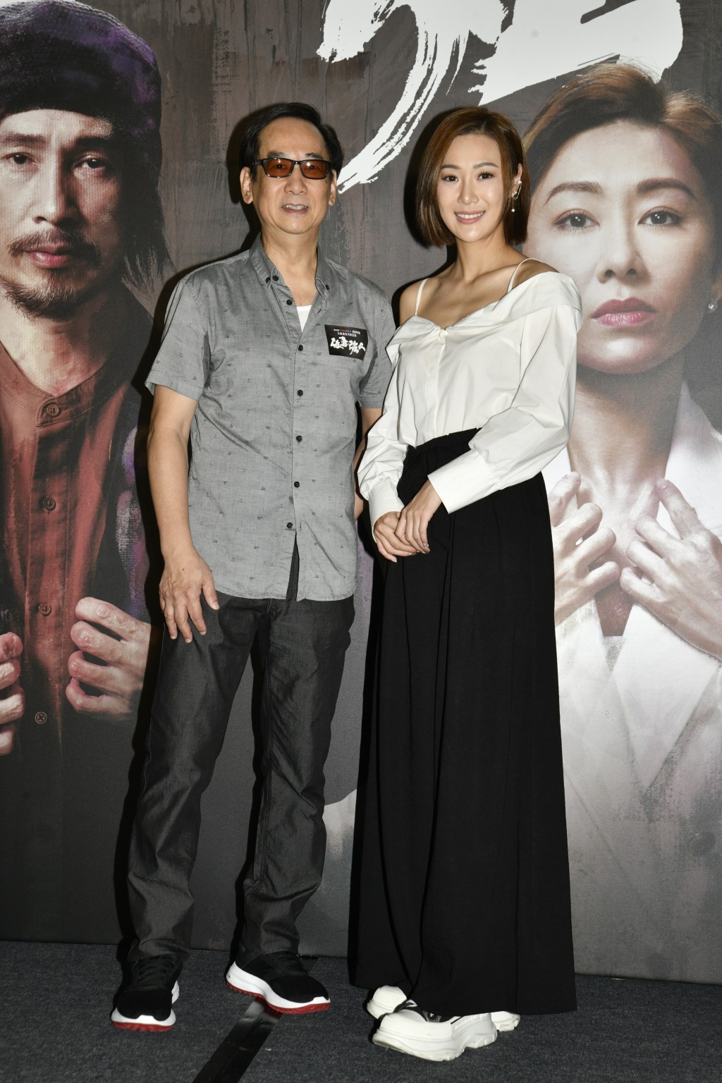 蒋志光与朱智贤在剧中是夫妻。