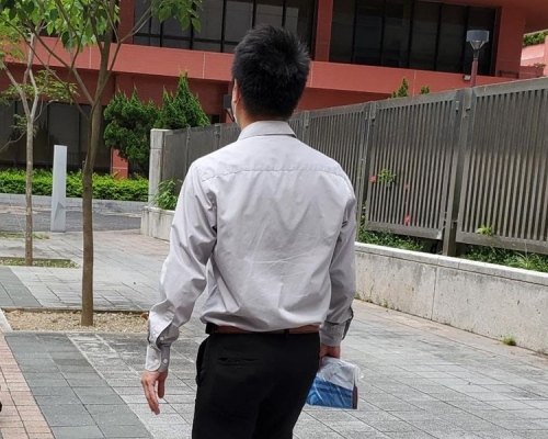 被告楊永廉。王尚哲攝
