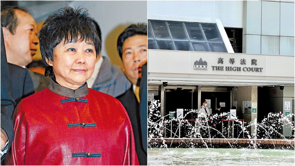 華懋慈善基金前年入稟指控龔如心(左)的3名遺產管理人,涉嫌增加額外一成管理費,以支付報酬予協助他們獲委任為遺產管理人的「中間人」。 資料圖片