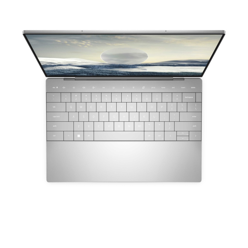 XPS 13 Plus換上全新無縫式鍵盤，設計別出心栽，Touch Pad更是隱藏在玻璃之下。