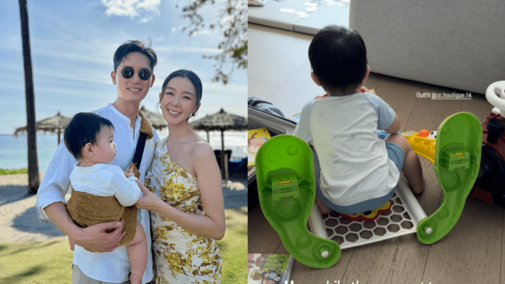 麥明詩湊仔超前部署  1歲兒子讀啟蒙神書《十萬個為什麼》  睇賽馬後憑記憶畫出馬匹智商極高