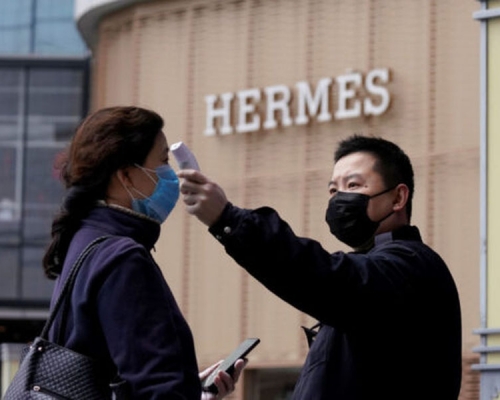 Hermès廣州店重開,單日銷售價破2千萬。(網圖)