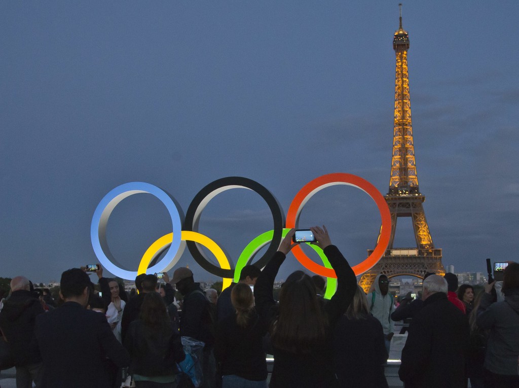 巴黎奧運將於7月至8月舉行。美聯社資料圖片