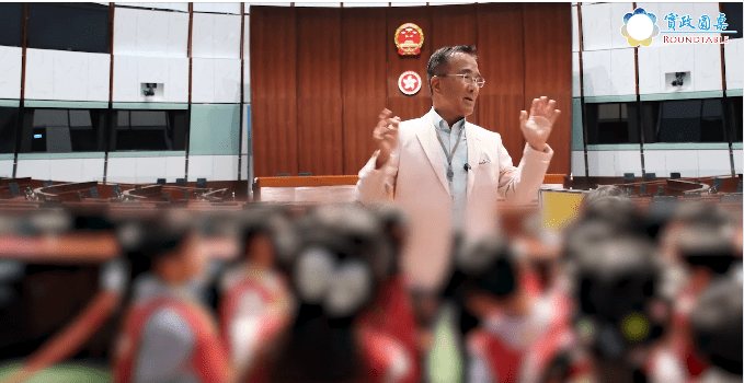 田北辰亦大讚該名小朋友聰明並且解釋原因。田北辰FB影片截圖